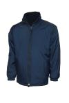 UC605 Premium Reversible Fleece Jacket Navy colour image